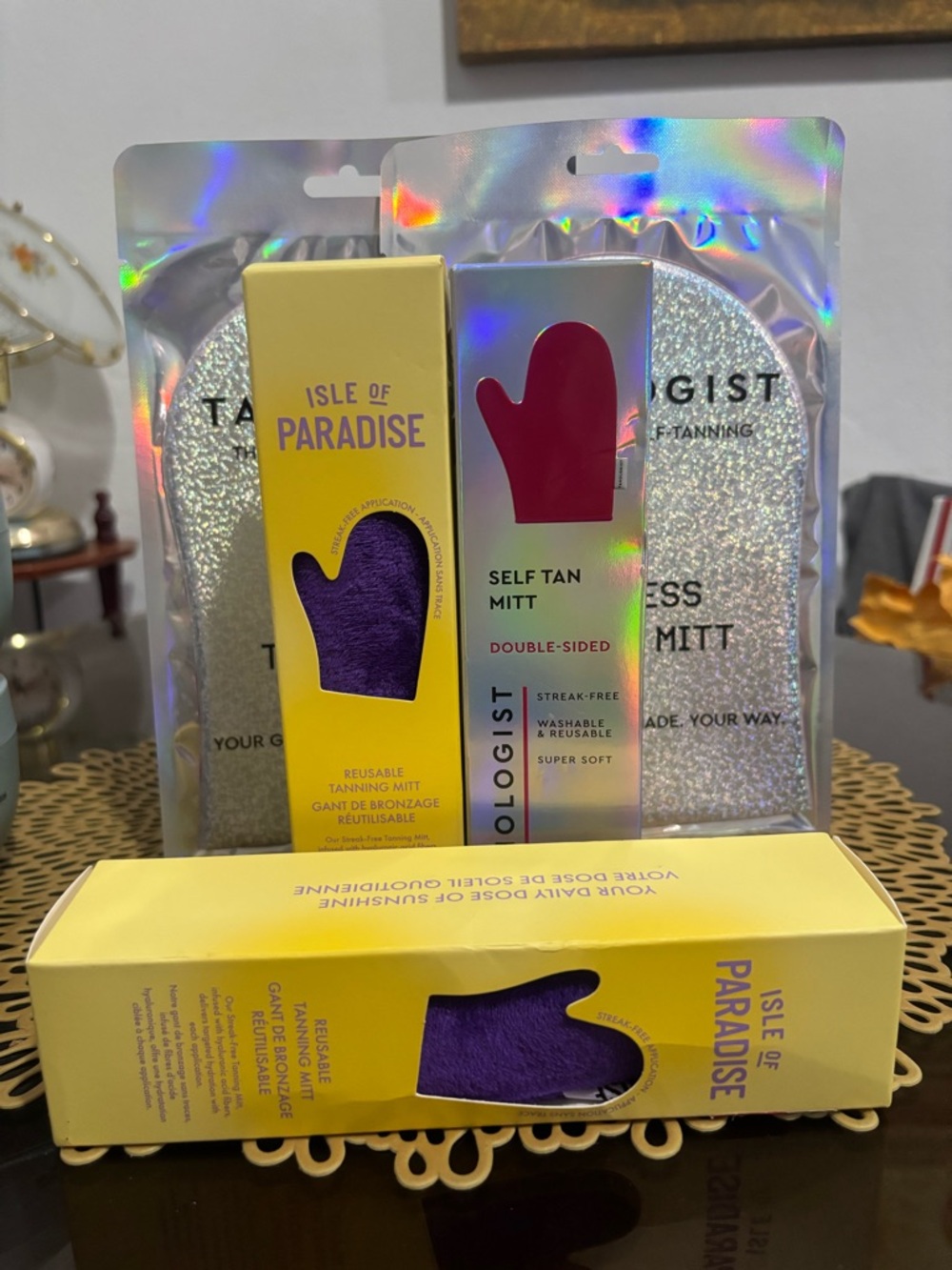 X5 Self tan Mits Isle of Paradise & Tanologist